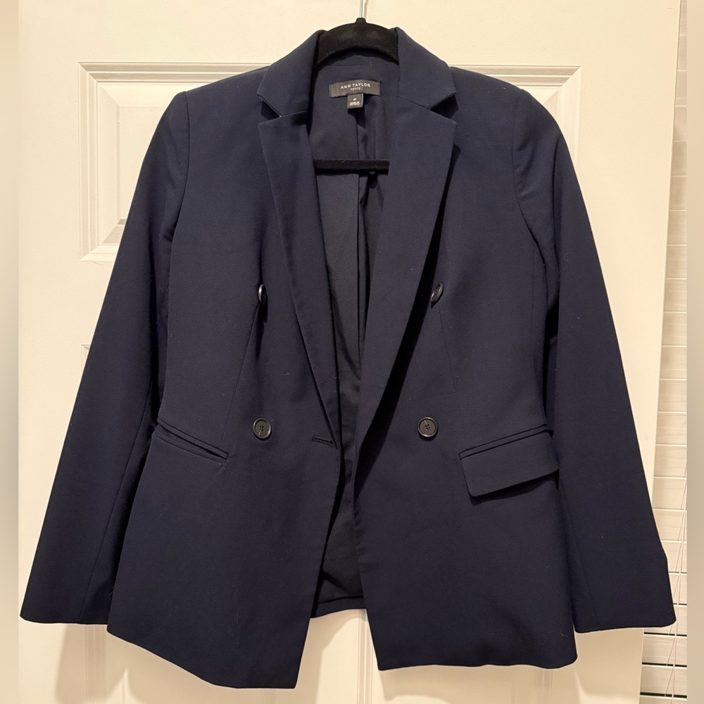 Ann Taylor Navy Blazer